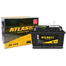아트라스 BX80DL 58043 자동차배터리 더뉴 K5 올뉴 K7 스포티지 4세대 일부 등등 자동차밧데리 (내차 밧데리 확인 필수), BX80DL_대여안함_폐전지반납, 1개
