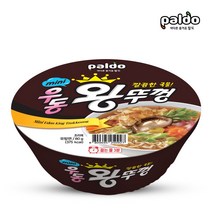 팔도 미니왕뚜껑 우동맛 80g, 9개