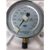 압력 정밀 측정기 게이지 디스플레이 음압 검사 장비, 0.4 레벨 00.4mpa 4kg