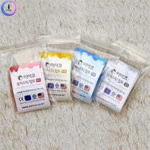 +[복스마켓]+_f17 이야코 칼라 플라스틱 점토 60g(5가지택1) 놀이클레이 미니어처 컬러 공예+[BOKS_MARKET]+, 노랑