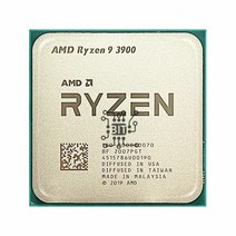 AMD Ryzen 9 3900 R9 3900 3.1 GHz 12 코어 24 스레드 CPU 프로세서 65W 7NM L2 = 6M L3 = 64M 소켓 AM4