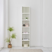 동서가구/착불 리빙스JK 드레스룸400수납장 DF901374, 크림화이트