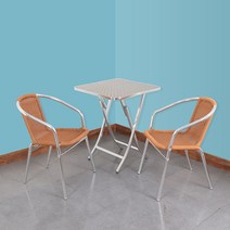 야외의자 테라스 비치 라운지 체어 팔걸이 캠핑 발코니 카페 가게 실외 알루미늄, 옵션22