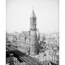 뉴욕 제퍼슨 마켓 Njefferson Market Courthouse At 425 Sixth Avenue At New York City Now A Branch Of T, 한개옵션0
