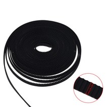 1m/2m/5mlot GT2-6mm 오픈 타이밍 벨트 폭 6mm GT2 고무 아라미드 섬유 절단 길이 3D 프린터, [01] 1M