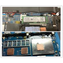 커스텀수냉 pc 쿨러 게이밍 10 개/몫 0.1-2.0MM 두께 냉각 구리 패드 노트북 플레이트 컴퓨터 그래픽 CPU, 08 20x20x0.5mm