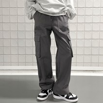 매드시스터 GSO 투인원 세미와이드 카고 조거팬츠