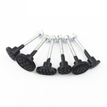 8 pcs 자동 pdr 도구 키트가있는 8 크기 자동차 덴트 페인트리스 수리 덴트 제거 손 도구 흡입 컵에 대한 알루미늄 접착제 풀러 탭, 6개