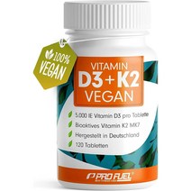 독일 제조 프로퓨얼 비타민d3 비타민k2 menaquinone 메나퀴논 mk7 60캡슐 비, 상품선택, 1개, 60개