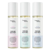 포레스트스토리 비유 퍼퓸 바디미스트 115ml 3종세트, 베이비파우더+블러쉬피오니+클린