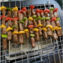 전기그릴 직화구이 닭꼬치구이기계 바베큐 양꼬치 가정용, A
