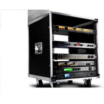 오디오 보관 렉 음향장비 캐비닛 무대 이동식보관렉, 12U 강화 캐비닛 + 팔레트 4개