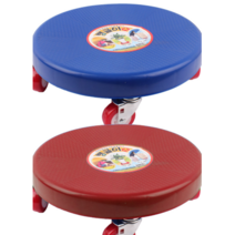 JH굿즈 뱅글이 바퀴의자 (대형 / 컬러랜덤발송) 이동식의자 국내생산 편리한의자 작업의자 청소바퀴의자 앉은뱅이 의자, 컬러랜덤(대형)