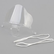 플라스틱 조리사용 음식점 식당용 투명 마스크 708