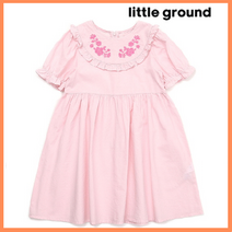 [리틀그라운드8] 룰라비(73312-400-01)퍼프자수원피스 아동원피스 여름원피스 자수원피스 데일리 선물