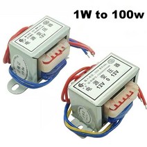 전원 변압기 입력 AC 100 V 50Hz 출력 6V 9V 12V 15V 1W 2W 3W 5W 10W 20 W 30W 50W 60W 80W 220 W 18V 24V 싱글/더블, 100w_12v-0-12v
