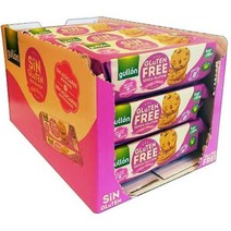 스페인 Gullon 글루텐 슈가 프리 초코칩 쿠키 130gX12개입 1.56kg, 4팩, 130g