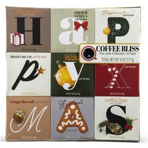 Coffee Bliss The Latte Collection 커피 블리스 라떼 컬렉션 9개입 6oz(171g), 1개, 1개