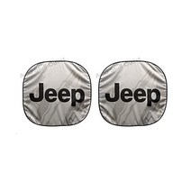 Plasticolor 003787R01 지프 로고 자동차 트럭 SUV 2피스 전면 유리 차양. 28.5