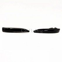 LED 다이나믹 사이드 마커 방향 지시등 흐르는 순차 깜빡이 화살표 BMW 7 시리즈 E65 E66 E67 E68 2001-2008 용 1 세트, Smoke shell_Dynamic signal