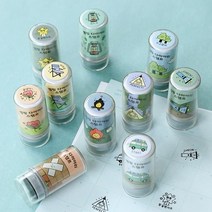 아이코닉 캠핑 다이어리 스탬프, 1개, 잉크 색상