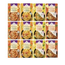 티아시아키친 마크니커리 3개 + 푸팟퐁 3개 + 비프 마살라 3개 + 스파이시 비프 마살라 3개, 3세트