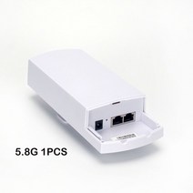 와이파이 네트워크 네트워킹 무선 브리지 라우터 야외 CPE 5.8G 1-3KM 장거리 리피터 300Mbps AP 신호 증폭기, 03 5.8G 1 PCS