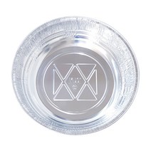 삼아 알루미늄 부대찌개 전골용기 원형 경냄비 중 50P