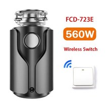 음식물처리기 수리 파츠 소모품 음식물 쓰레기 처리기 스마트 원격 스위치 식품 분쇄기 스테인레스 스틸 주, 01 Wireless Gray_01 미국