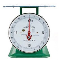 경인 지시저울 재래시장 노점상 20kg(100g) 접시저울 _ 20230225EA, 쿠팡 본상품선택