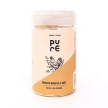 퓨어 동결건조 강아지 고양이 간식 큐브 60g, 닭가슴살 귀리, 1개