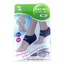 메디풋 뒤꿈치 패드 M, 2개입, 1개