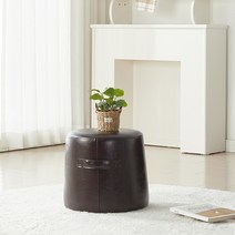 플로바움 디바 원형 손잡이 스툴, 초코브라운(SC850)