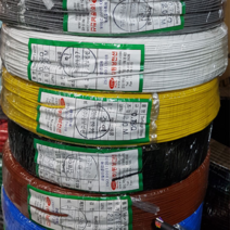 테프론전선(FEP) AWG18 0.75SQ(mm²) 200M 1롤/300V 200℃ 케이블, 색상선택, RD(빨강)