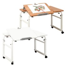 비카 멀티 컴퓨터책상 1200/이케아/드레싱테이블, 화이트/대형1200~1660mm