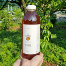 황매실 매실액기스 매실액 매실고 매실청 원액 임산부 매실 차 황매실청 액 1000ml, 황매실 원액 1000ml