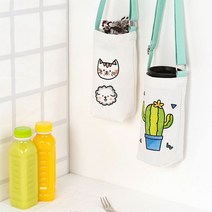 텀블러 가방 만들기 재료 에코백 크로스백 텀블러백