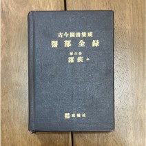 고전의학서적 고금도서집성 의부전록 제6책 제질 상권