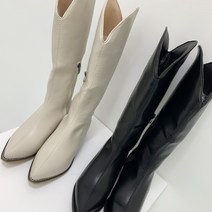 프리센스 웨스턴 부츠 굽 5cm