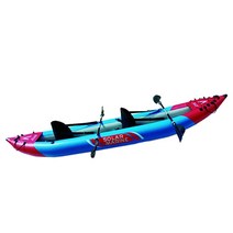 Solar Marine 카약 2인승 세트 노 두개포함 색문의 물놀이보트 수상스포츠 래프팅, 01 SM412