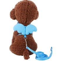 강아지 논다 댕냥이 날개 하네스 6종 정품, 하늘M(중)