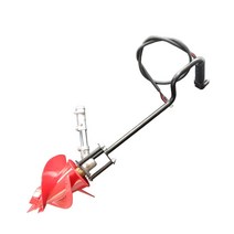 관리기구굴기 골타는기계 로타리날 농업용 트랙터, 삼각형 팁 드릴 비트 어셈블리 색상 랜덤