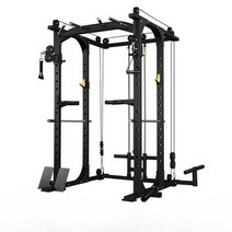 홈 트레이닝 헬스기구 철봉 운동 바벨 복근 코어 운동, 스쿼트플라이랙 + 2.2 올림픽 폴 +80KG
