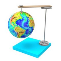 과학공중부양 회전 지구본 만들기-5인용-ZFA과학교구.과학키트.실험실습