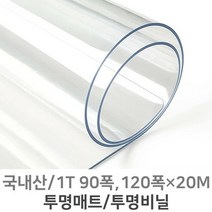 예피아 유리대용 투명매트 큐매트, 두께 3mm