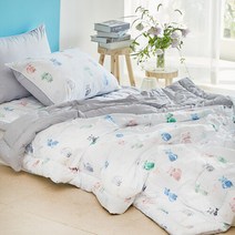 클푸 [클푸]알러지케어 윙키 화이트 사계절 차렵이불 S