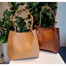 비오공방 숄더백 가죽가방 DIY 공예 만들기 취미 키트 바느질 셋트 세트 사계절, 브라운2