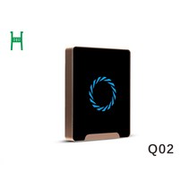 Mifare NFC RFID EM Desfire 카드 리더기 맞춤형 HID(Iclass) 액세스 제어 금속 출력 RS485/RS232 Wie, 01 Wiegand26 34