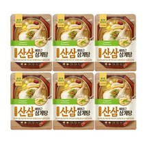 풀무원 산삼배양근 삼계탕 800g, 6봉