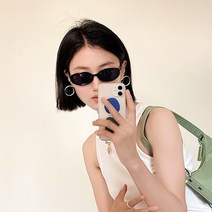 캣아이 힙한 미노이 블랙 선글라스 커트코베인
